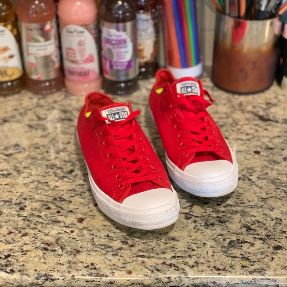 Red Converse All-Star Chuck Taylor